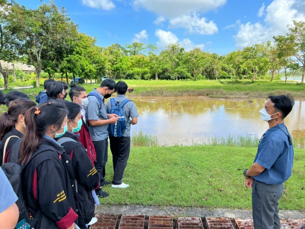 นักศึกษาวิศวกรรมโยธาศึกษาดูงาน