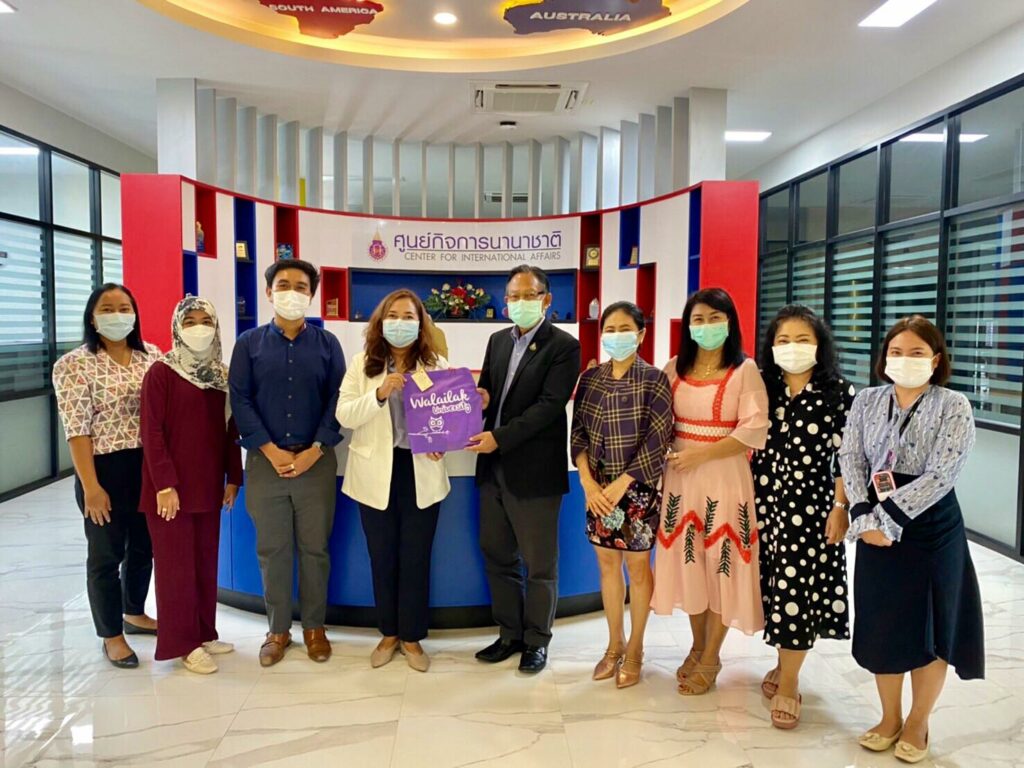 วิศวะร่วมกับศูนกิจการนานาชาติ ม.วลัยลักษณ์ ต้อนรับ ผู้อำนวยการศูนย์ ศูนย์ Sino-Thai Science and Cultural Center of Harbin Engineering University