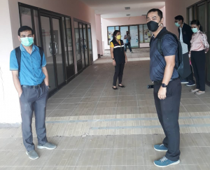 คณาจารย์สาขาวิศวกรรมโยธา ม.ลัยวลัยลักษณ์ ร่วมกับวิศวกรจากสำนักงานโยธาธิการและผังเมือง จังหวัดนครศรีธรรมราช