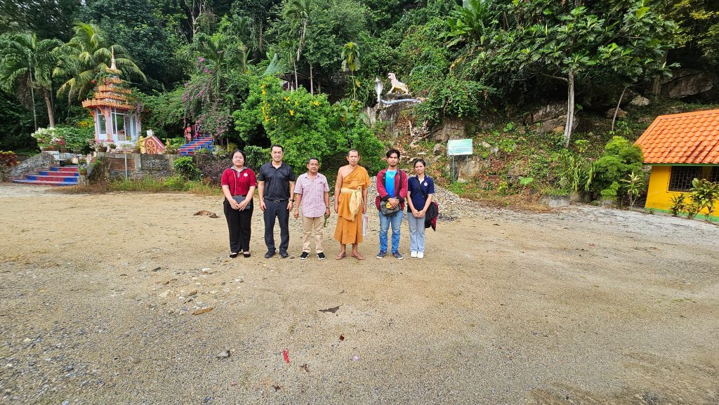 งานบริการวิชาการ ม.วลัยลักษณ์: สำรวจตรวจสอบโครงสร้างวัดเขาปูน