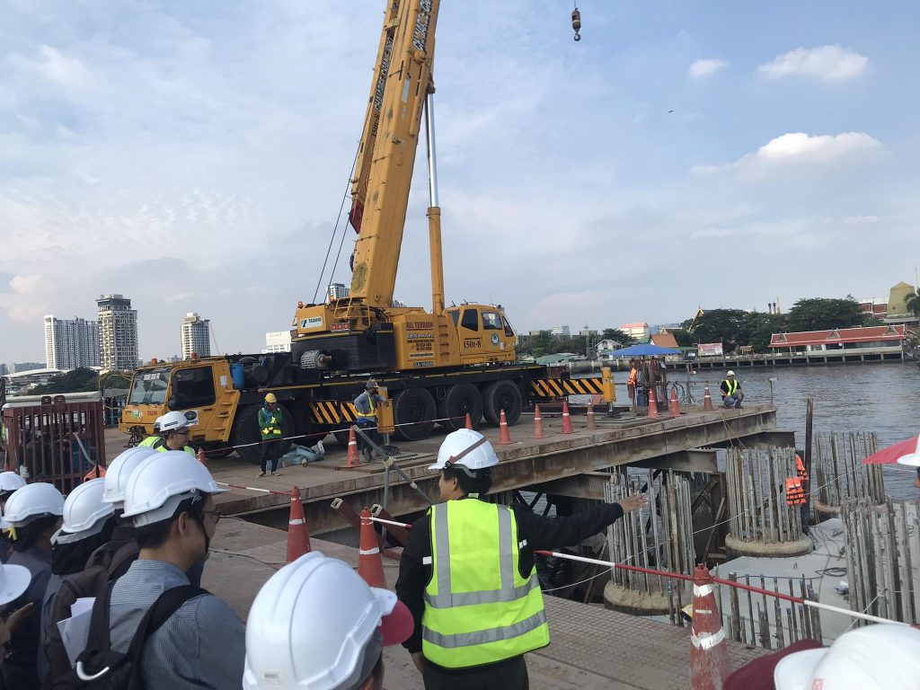 วิศวกรรมโยธษเรียนรู้นอกห้องเรียน