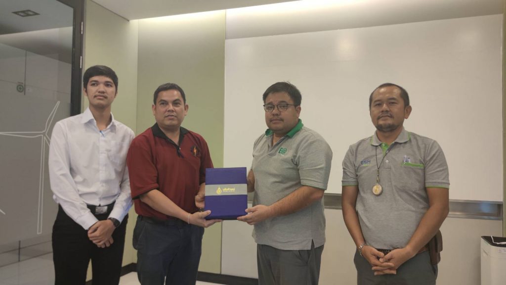 นักศึกษาหลักสูตรวิศวกรรมไฟฟ้าทัศนศึกษาดูงาน สถานีหาดกังหัน 3 จังหวัดนครศรีธรรมราช