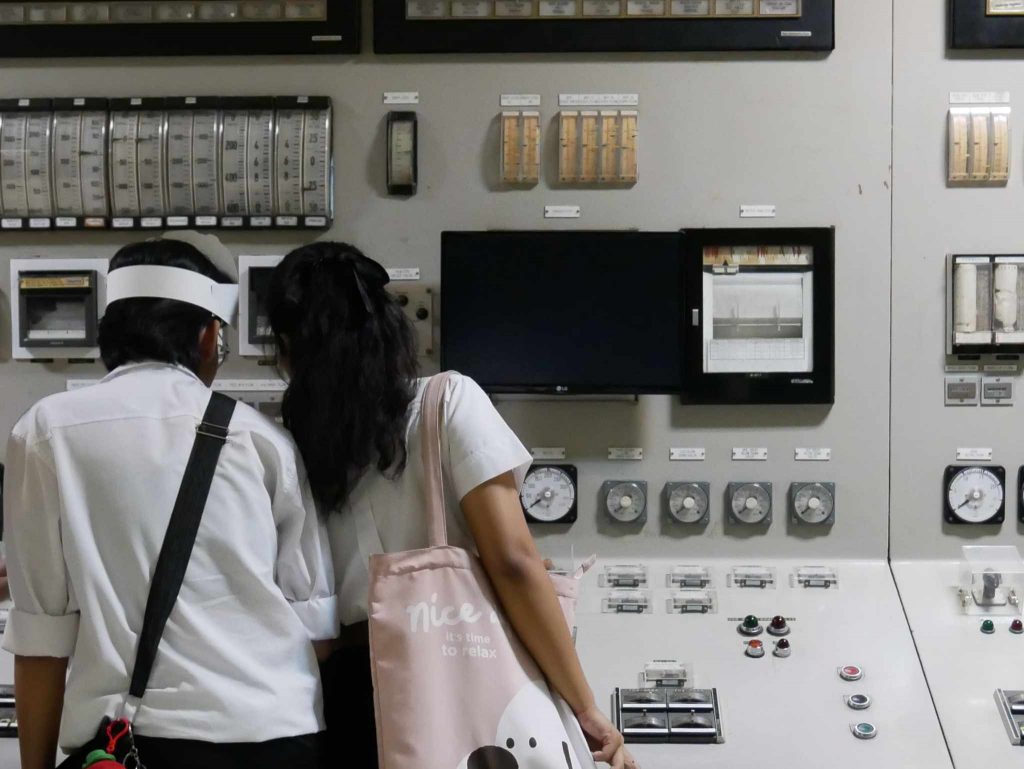 วิศวกรรมไฟฟ้าดูงานขนอม