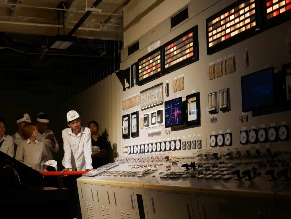 วิศวกรรมไฟฟ้าดูงานขนอม