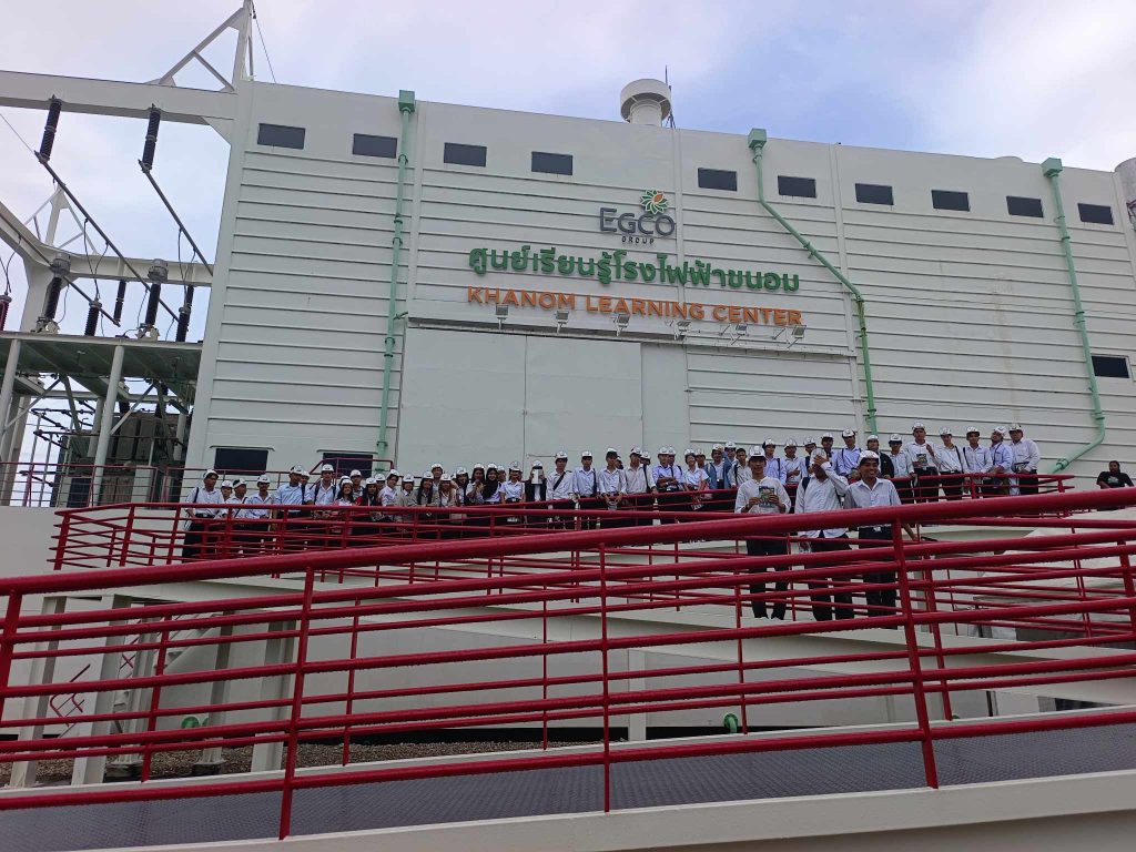 วิศวกรรมไฟฟ้าดูงานขนอม