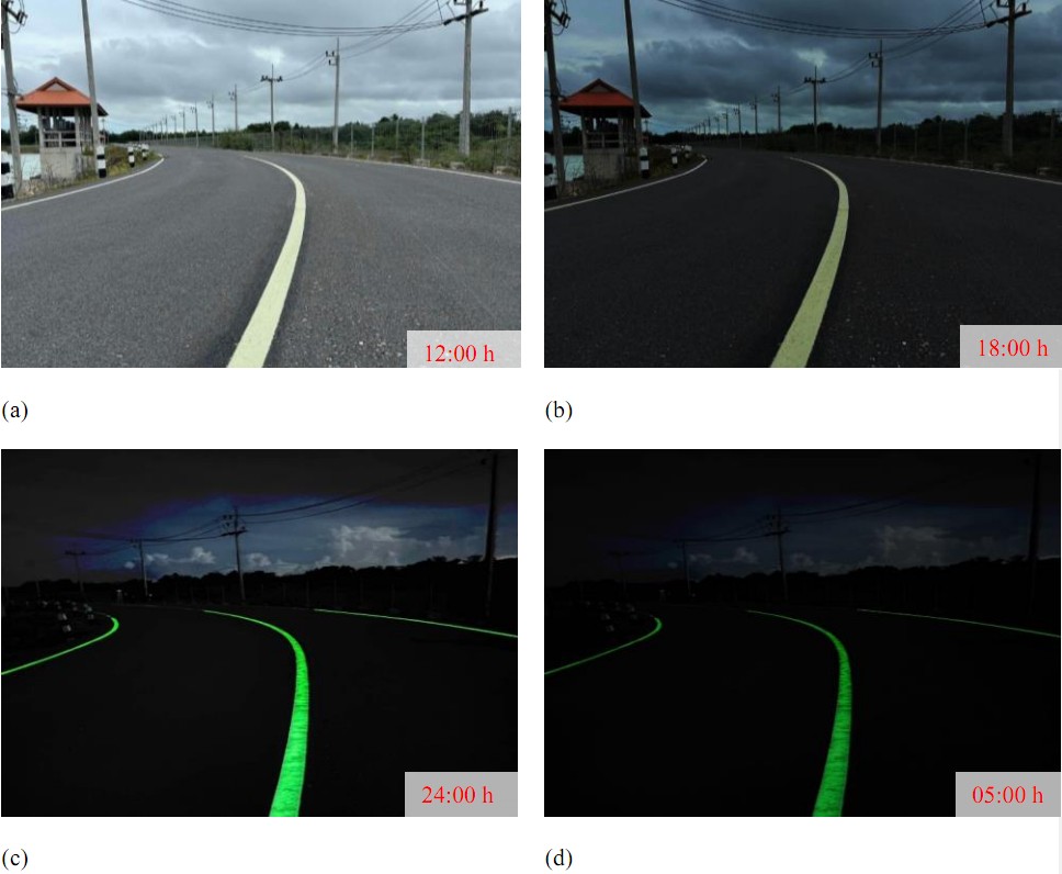 เปิดตัวนวัตกรรมหมุด-ถนนเรืองแสง