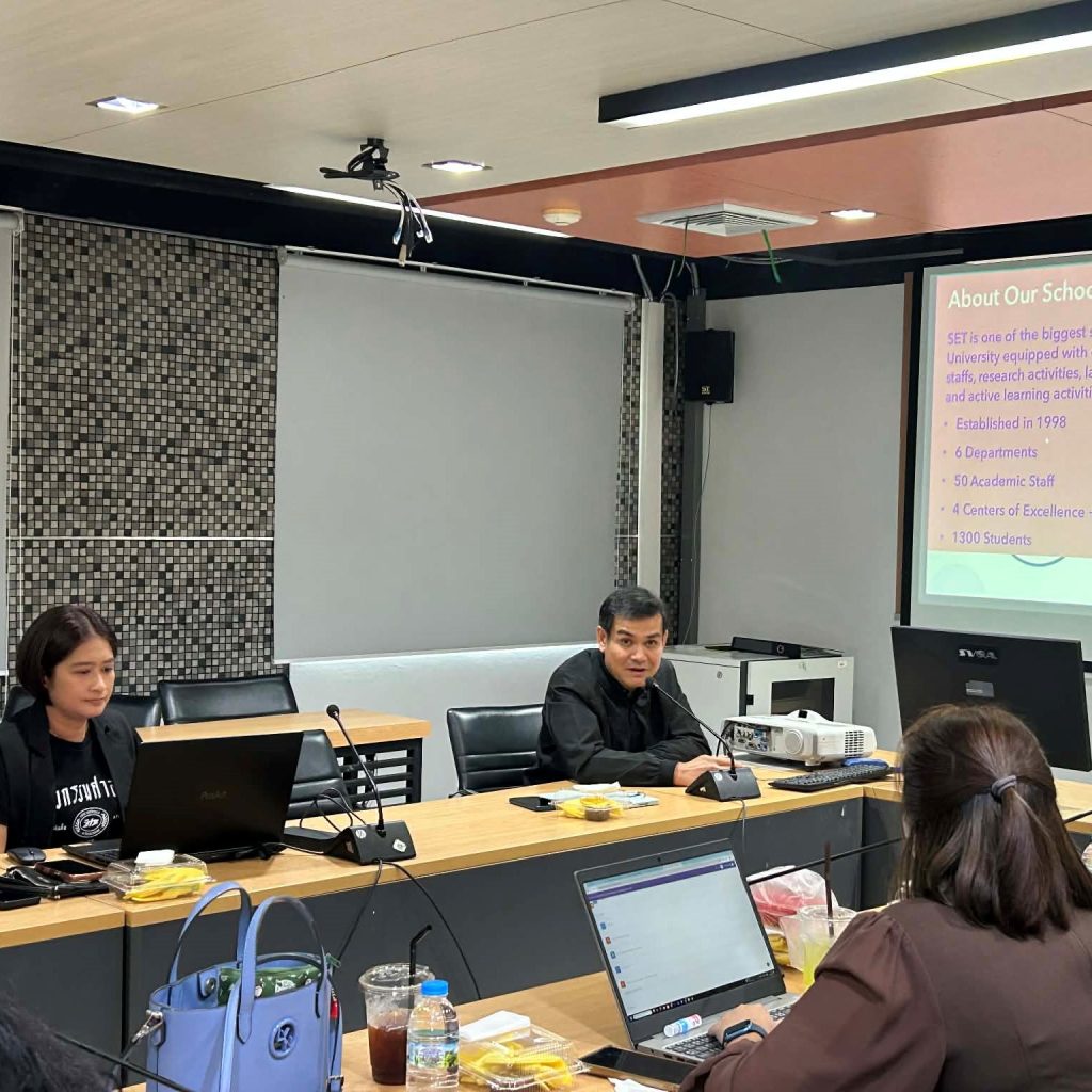 สำนักวิชาวิศวกรรมศาสตร์ มหาวิทยาลัยวลัยลักษณ์ ต้อนรับคณะศึกษาดูงานจากสำนักวิชาศึกษาศาสตร์ แลกเปลี่ยนเรียนรู้ด้านประกันคุณภาพการศึกษา